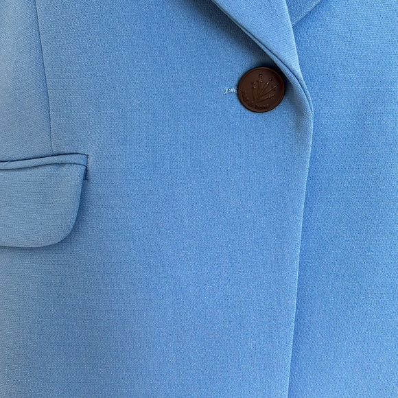 rag & bone Blue & Black Blazer Jacket Coat Size 8 NWOT - Picture 2 of 6